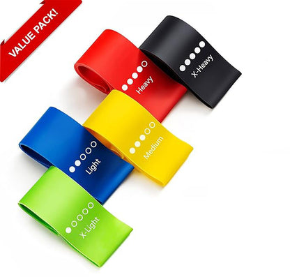 ARTINIX Exercise Bands with Instruction Guide and Carry Bag