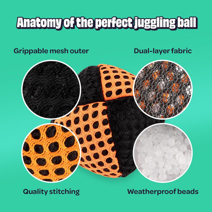 ARTINIX Premium Juggling Balls Set, Balls for Games